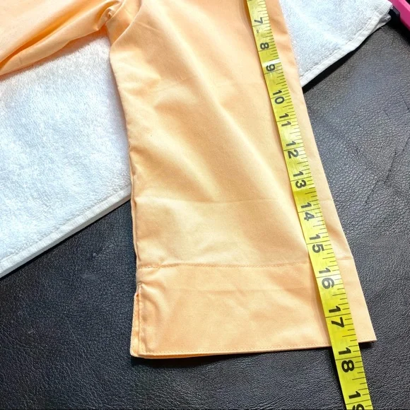 Butter-Soft STRETCH Women's 3-Pocket 3/4th Sleeve Side Zip Scrub Top Size S - Picture 12 of 16